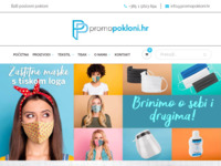 Frontpage screenshot for site: Poslovni pokloni - Jedinstveni promo poslovni pokloni za sve prigode – Promo pokloni (http://www.promopokloni.hr)