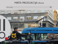 Frontpage screenshot for site: (http://www.mirtaprodukcija.hr/)
