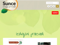 Frontpage screenshot for site: (http://sunce-snaga-prirode.hr/)