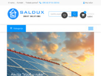 Frontpage screenshot for site: (http://www.saldux.hr)