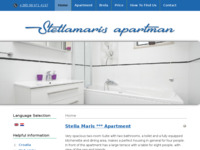 Frontpage screenshot for site: Stellamaris - Brela (http://www.stellamaris-brela.com)