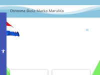 Frontpage screenshot for site: Osnovna škola Marka Marulića Sinj (http://os-mmarulica-sinj.skole.hr/)