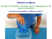 Frontpage screenshot for site: (http://www.sciencebox.eu/hr/darovi-za-djecu.html)