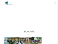 Frontpage screenshot for site: Naturavita - Hrvatske šume (http://naturavita-project.eu)