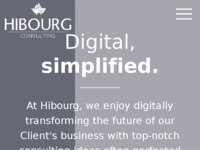 Frontpage screenshot for site: (http://www.hibourg.com)