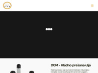 Frontpage screenshot for site: OPG DOM - Hladno prešana ulja (http://www.opgdomjanic.hr)