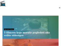Frontpage screenshot for site: Svijet filma - Novosti, recenzije, informacije iz svijeta serija i filmova. (http://svijetfilma.eu)