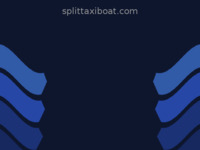 Frontpage screenshot for site: (http://splittaxiboat.com/)