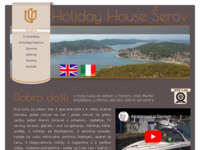 Frontpage screenshot for site: (http://www.holiday-house-serov.com)