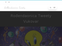 Frontpage screenshot for site: (http://www.rodjendaonica-tweety.hr)