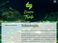 Frontpage screenshot for site: Europatrade (http://www.europatrade.hr)