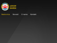 Frontpage screenshot for site: UDVDR Darda (http://www.udvdr-darda.com.hr)