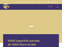 Frontpage screenshot for site: (https://aro-sokovi.hr/)
