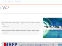 Frontpage screenshot for site: TV Nova d.o.o. Pula (http://www.tvnova.hr/)