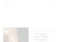 Frontpage screenshot for site: (https://knjigoveznica-klanac.hr)