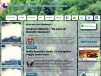 Frontpage screenshot for site: Mi pa smo ftruc Međimurci! (https://pinklec-karlovac.hr/)