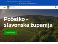 Frontpage screenshot for site: Službene stranice Požeško-Slavonske Županije (http://www.pszupanija.hr/)