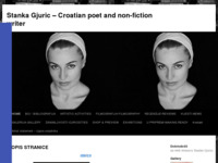 Frontpage screenshot for site: Stanka Gjuric - spisateljica, pjesnikinja i filmašica (http://www.stankagjuric.from.hr)