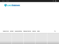 Frontpage screenshot for site: (https://likesibenik.com)