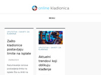 Frontpage screenshot for site: (http://www.online-kladionica.com)
