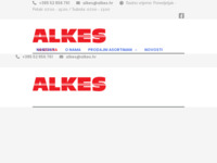 Frontpage screenshot for site: Alkes d.o.o. Labin (http://www.alkes.hr)