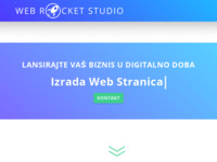 Frontpage screenshot for site: Web Rocket Studio | Digitalna agencija za razvoj web stranica, aplikacija i marketing (https://www.webrocketstudio.hr)