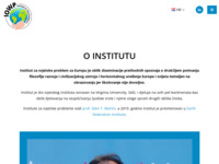 Frontpage screenshot for site: IOWP | Institut za svjetske probleme - za Europu | dr.sc. Slavko Kulić (https://iowp.eu/)