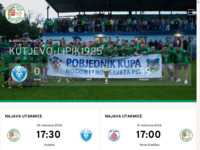 Frontpage screenshot for site: NK Kutjevo – Nogometni Klub Kutjevo (http://www.nk-kutjevo.com)