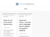 Frontpage screenshot for site: (http://online-kladionica.com)