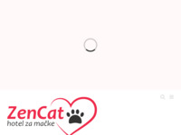 Frontpage screenshot for site: ZenCat - hotel za mačke - Čuvanje mačaka u blizini Zagreba (https://zencat.hr/)
