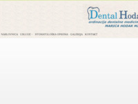 Frontpage screenshot for site: Dental Hodak - ordinacija dentalne medicine Marica Hodak Mihelić (https://dental-hodak.hr)