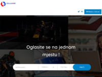Frontpage screenshot for site: Oglasnik oglasiMe! (https://oglasime.com.hr)