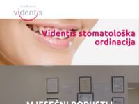 Frontpage screenshot for site: (http://videntis.eu)