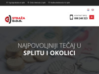 Frontpage screenshot for site: (https://straza.hr)
