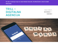 Slika naslovnice sjedišta: Trill digitalna agencija - za male poduzetnike (https://trill-agencija.com/)