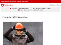 Frontpage screenshot for site: Zaštitna oprema, sve za obradu drveta, građevina - Majstor Alata (http://majstoralata.hr)
