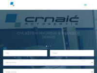 Frontpage screenshot for site: AS Crnaić - Ovlašteni Hyundai & Peugeot servis - Servis svih marki vozila (http://www.crnaic.hr)