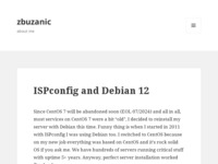 Frontpage screenshot for site: (http://zvonimir-buzanic.from.hr/)