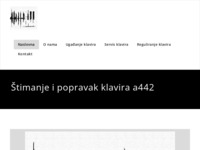 Frontpage screenshot for site: Štimanje i popravak klavira a442 - a442 - ugađanje i popravak klavira i pijanina (https://a442.com.hr/)