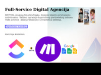 Frontpage screenshot for site: REVIVAL - Digitalna Agencija - Poslovno savjetovanje (http://revival.hr)