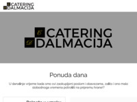 Frontpage screenshot for site: Catering Dalmacija - Gotova jela svaki dan (https://catering-dalmacija.hr/)