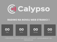 Frontpage screenshot for site: Calypso Design -  full services kreativna digitalna agencija (https://calypso-agency.com/)