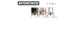 Frontpage screenshot for site: Internetmater — Slicker than your average mater (https://internetmater.com)