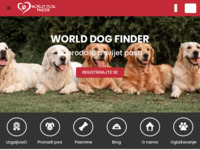 Frontpage screenshot for site: World Dog Finder (http://www.worlddogfinder.com/hr)