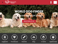 Frontpage screenshot for site: (http://www.worlddogfinder.com/hr)