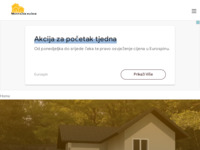 Frontpage screenshot for site: Prodaja montažnih kuća u Hrvatskoj - Montažne kućice (https://montazne-kucice.com/)