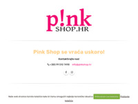Frontpage screenshot for site: Pink Shop - Sve za salone ljepote - Webshop (https://pinkshop.hr/)