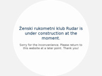 Slika naslovnice sjedišta: Ženski rukometni klub Rudar - službena web stranica (https://www.zrkrudar.hr)