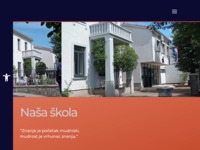 Frontpage screenshot for site: (http://os-pehlin-ri.skole.hr/)