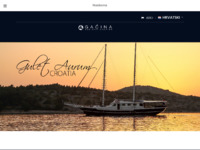 Frontpage screenshot for site: Gaćina Adriatic charter (http://www.gacina-adriaticcharter.hr)